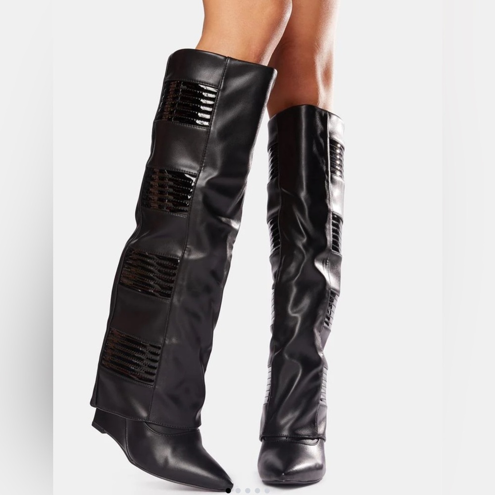 Leather boots size 7